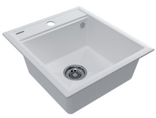 Мойка кухонная Paulmark Stepia PM114651-WH белый